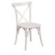 3103- Cross Back Chairs White Wash