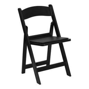 1004 Folding Chair Resin Black