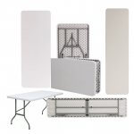 D2 Plastic Folding Tables 6 FT & 8 FT - Plastic Folding 6 X 30 Table