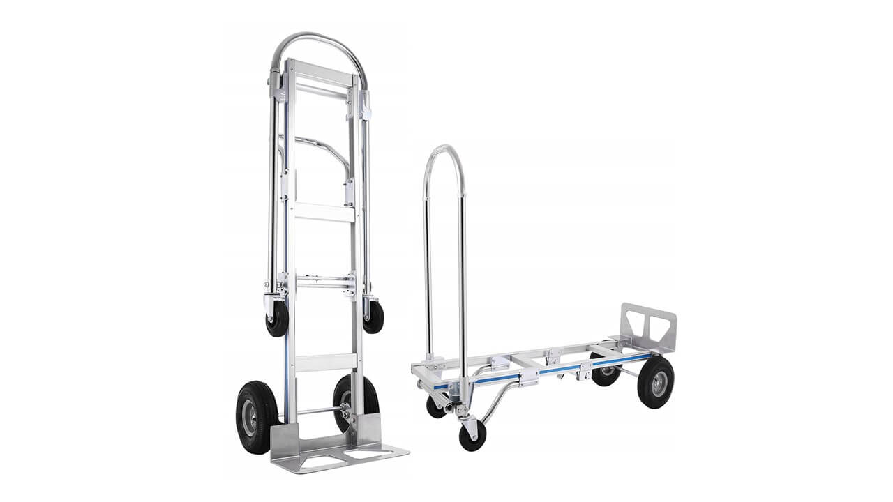 Hand Truck Dolly Aluminum 2 in 1