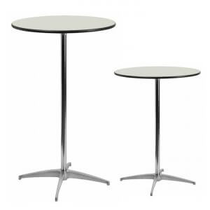 A2 White Cocktail Tables Finish Top