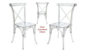 Crossback Chair Clear