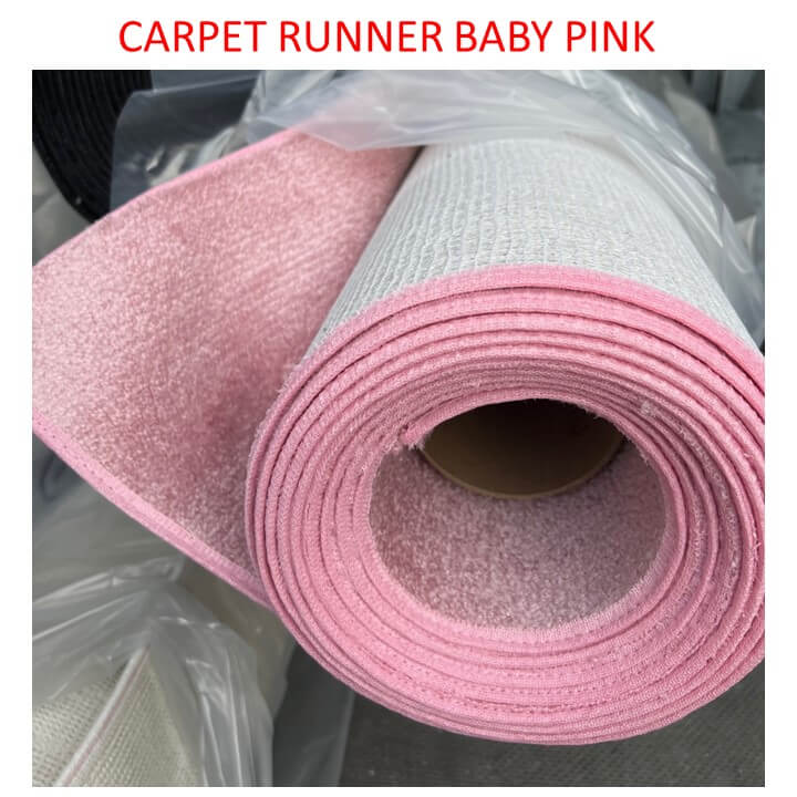 A5 Baby Pink Carpet Runners