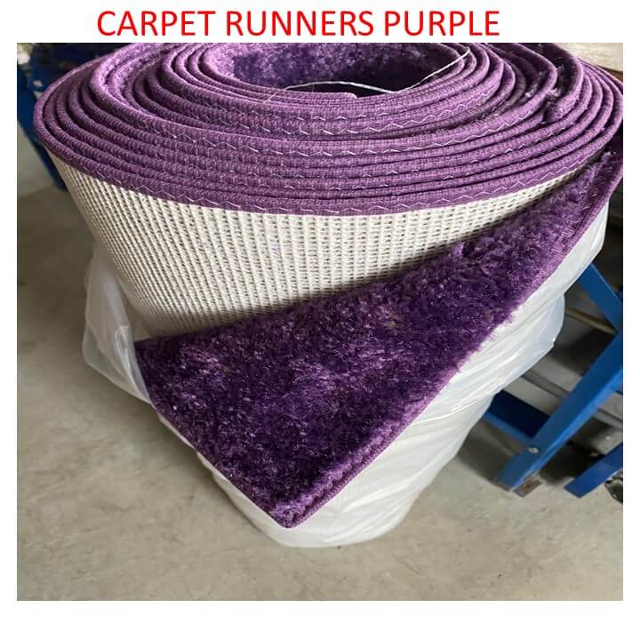 A9 Purple Carpet Runners