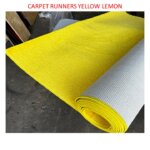 B6 Yellow Lemon Carpet Runners - Yellow Lemon Carpet Runners 3 X 10