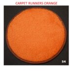 B5 Orange Carpet Runners - ORANGE CARPET RUNNER 3 X 10