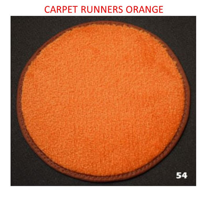 B5 Orange Carpet Runners